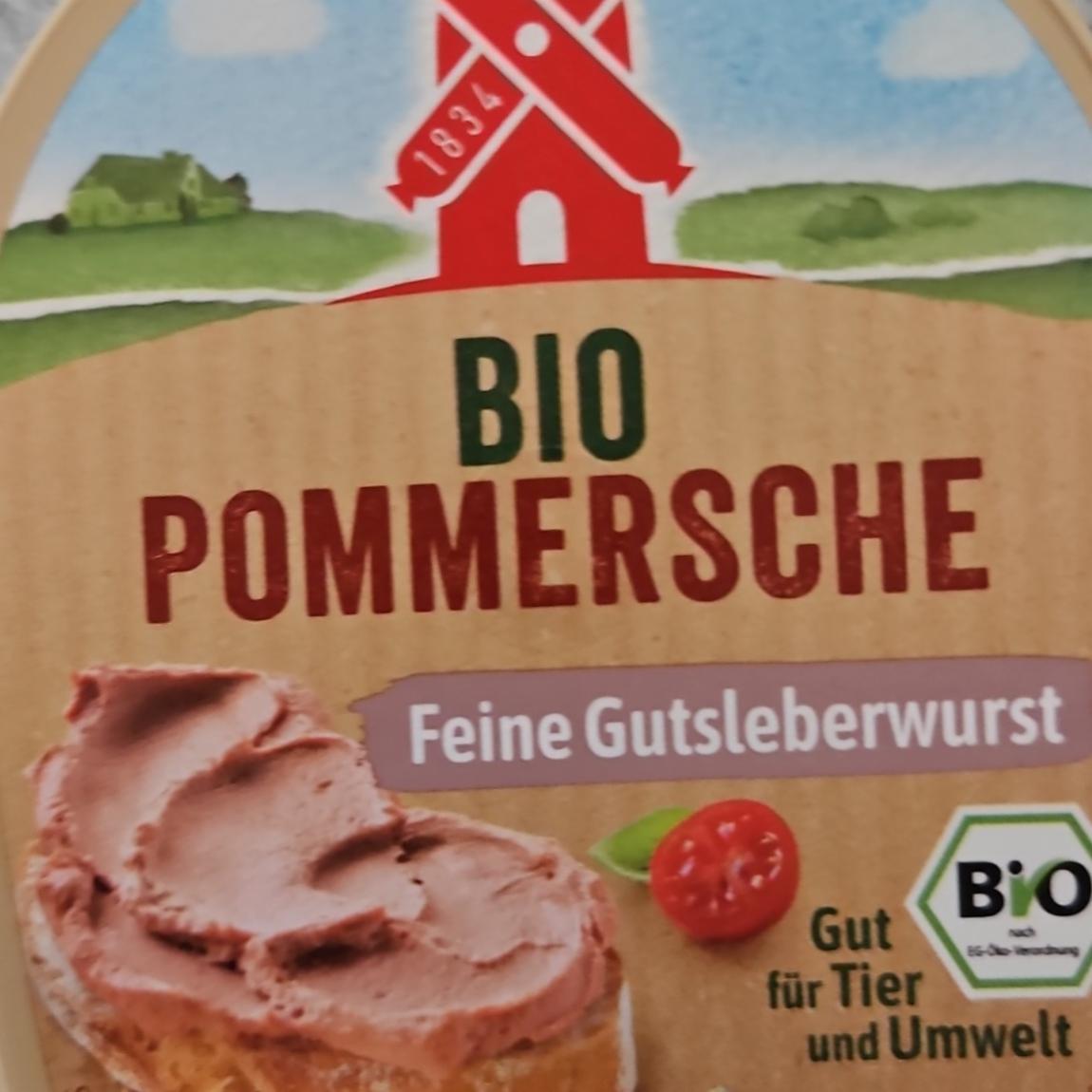Fotografie - Bio Pommersche Fein Gutsleberwurst