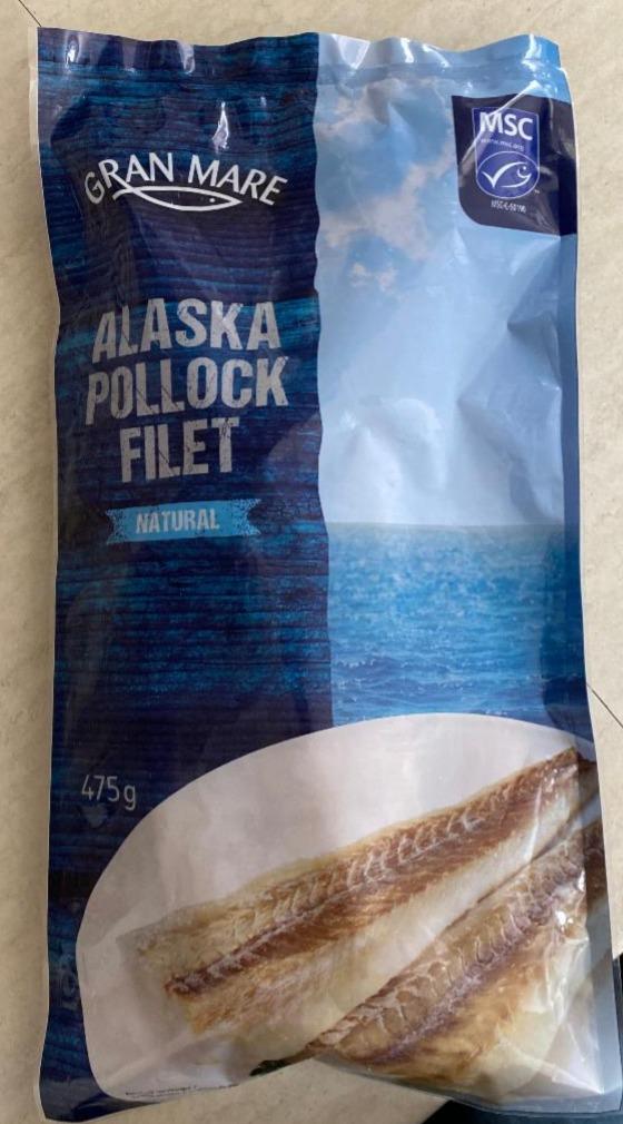 Fotografie - Alaska Pollock filet Natural Gran Mare