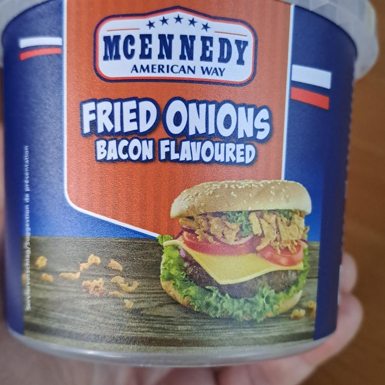 Fotografie - Fried Onions Bacon flavoured McEnnedy American Way