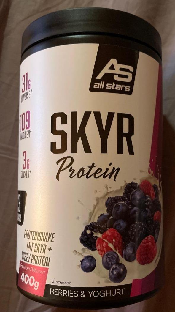 Fotografie - Skyr Protein Berries & Yoghurt All Stars