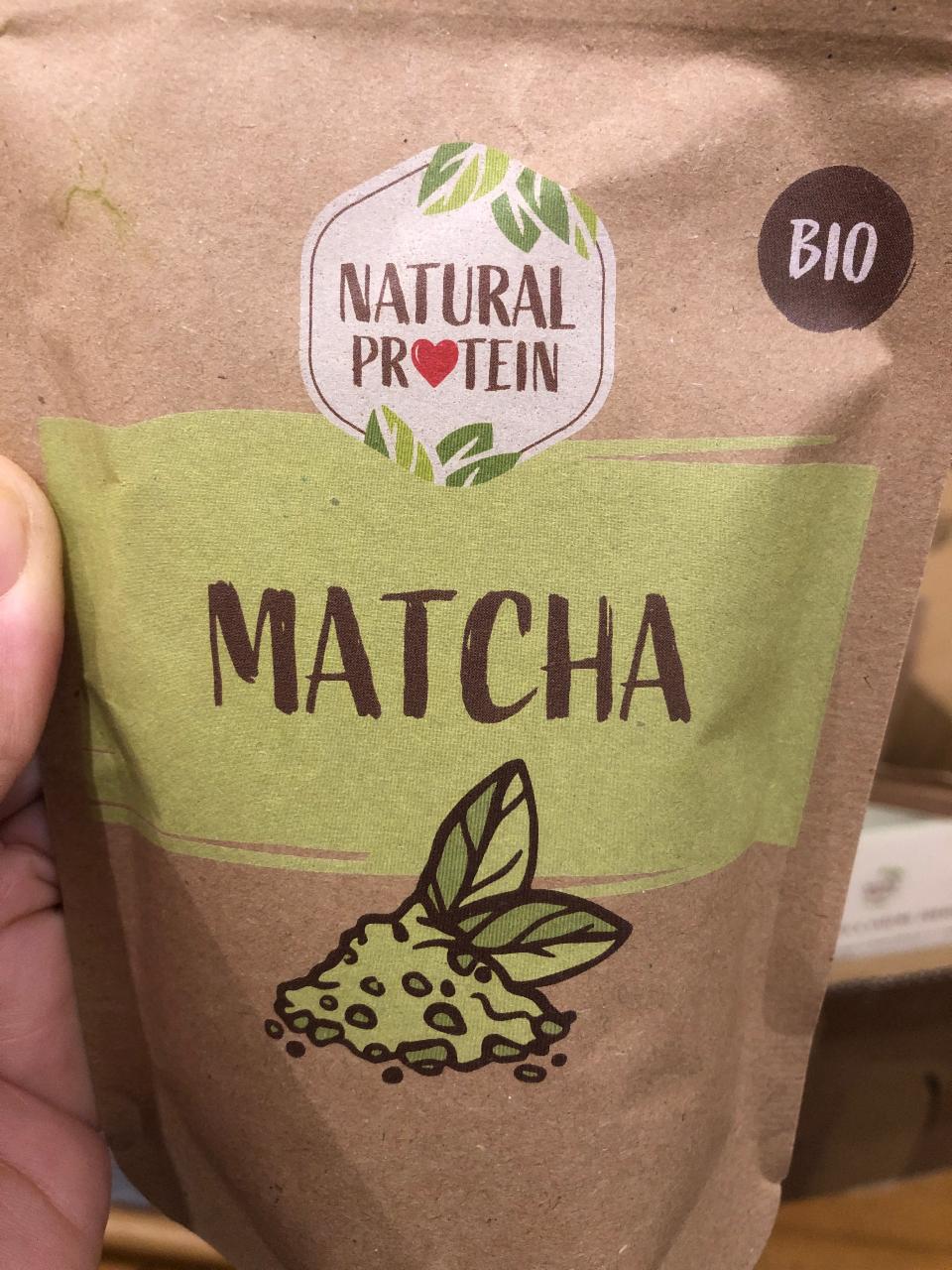 Fotografie - Bio Matcha Natural Protein