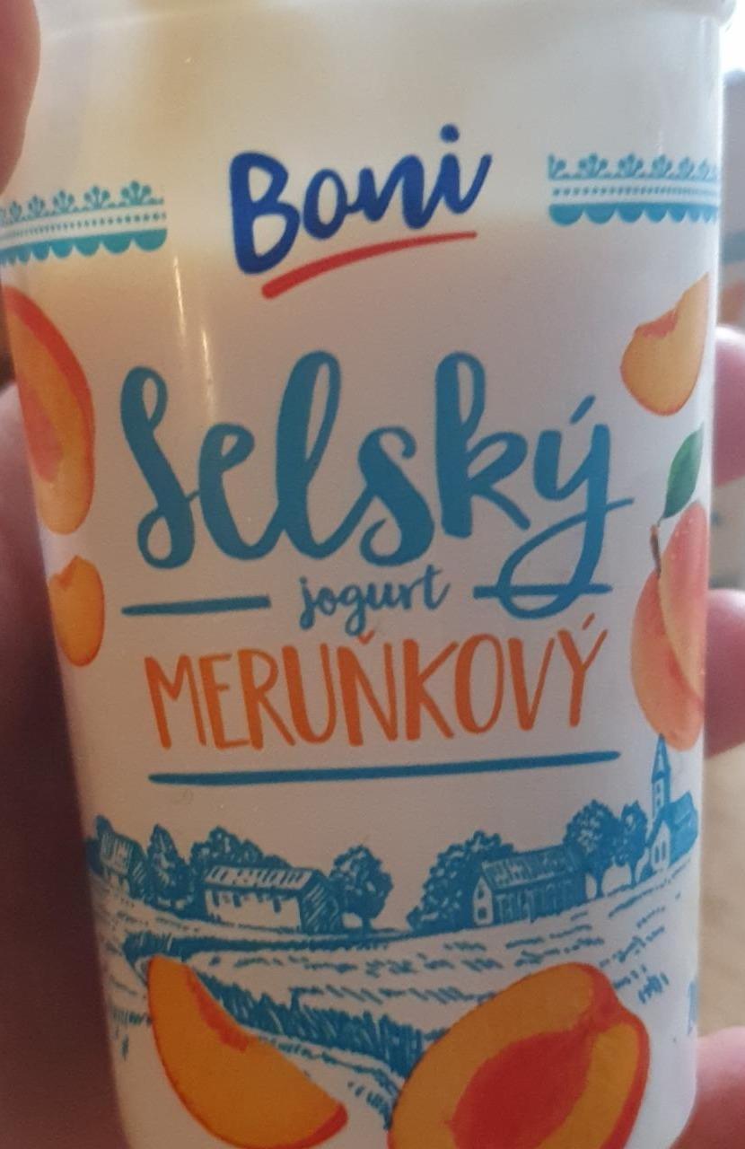 Fotografie - Selský jogurt meruňkový Boni