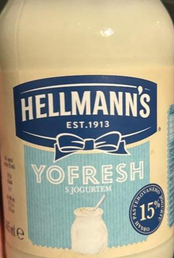 Fotografie - Yofresh s jogurtem Hellmann's
