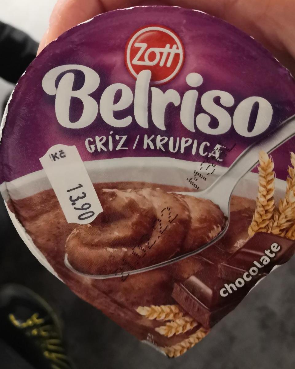 Fotografie - Belriso krupice chocolate Zott