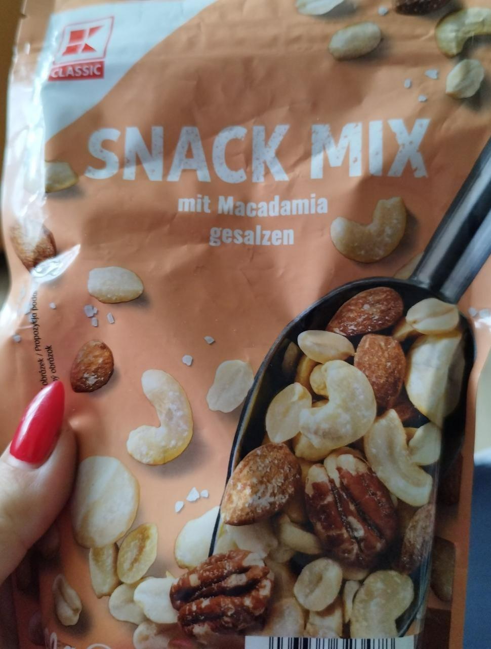 Fotografie - Snack Mix mit Macadamia gesalzen K-Classic