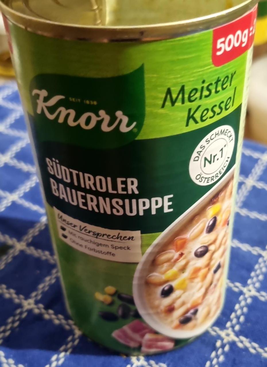 Fotografie - Südtiroler Bauernsuppe Knorr