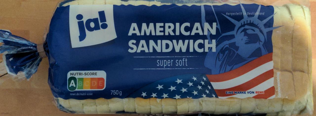 Fotografie - American Sandwich super soft Ja!