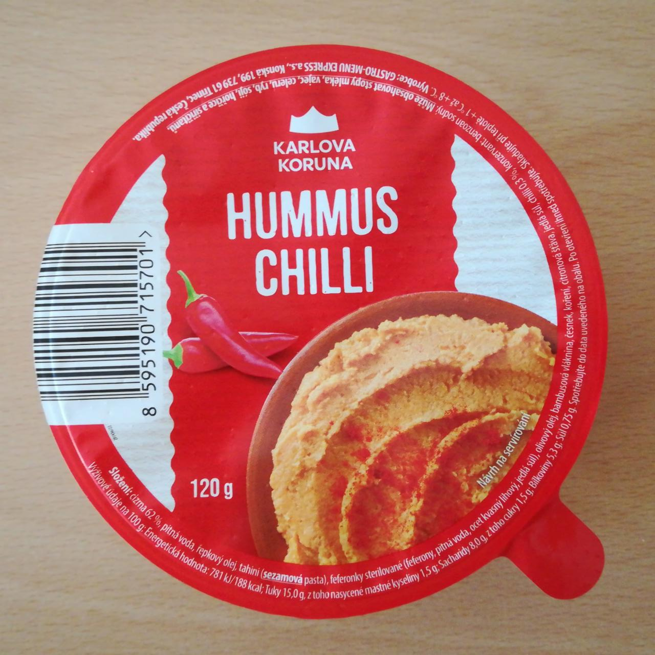 Fotografie - Hummus chilli Karlova Koruna