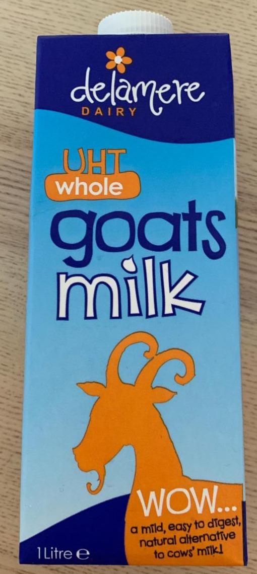 Fotografie - UHT Whole Goats Milk Delamere Dairy