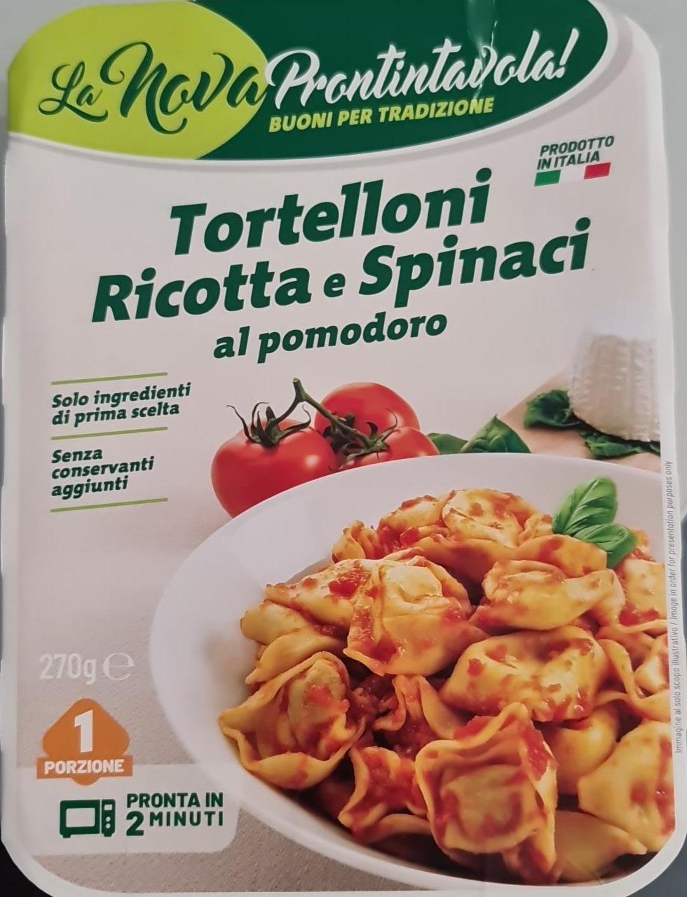 Fotografie - Tortelloni ricotta e spinaci al pomodoro La Nova Prontintavola