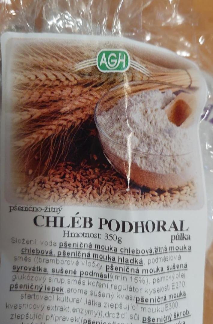Fotografie - chléb Podhoral půl pšenično žitný
