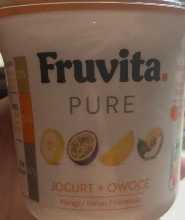 Fotografie - Pure jogurt + owoce FruVita