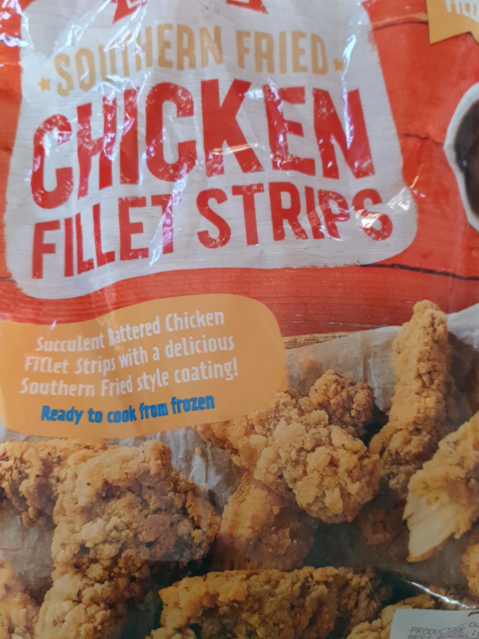 Fotografie - southern fried chicken fillet strips Chick-inn