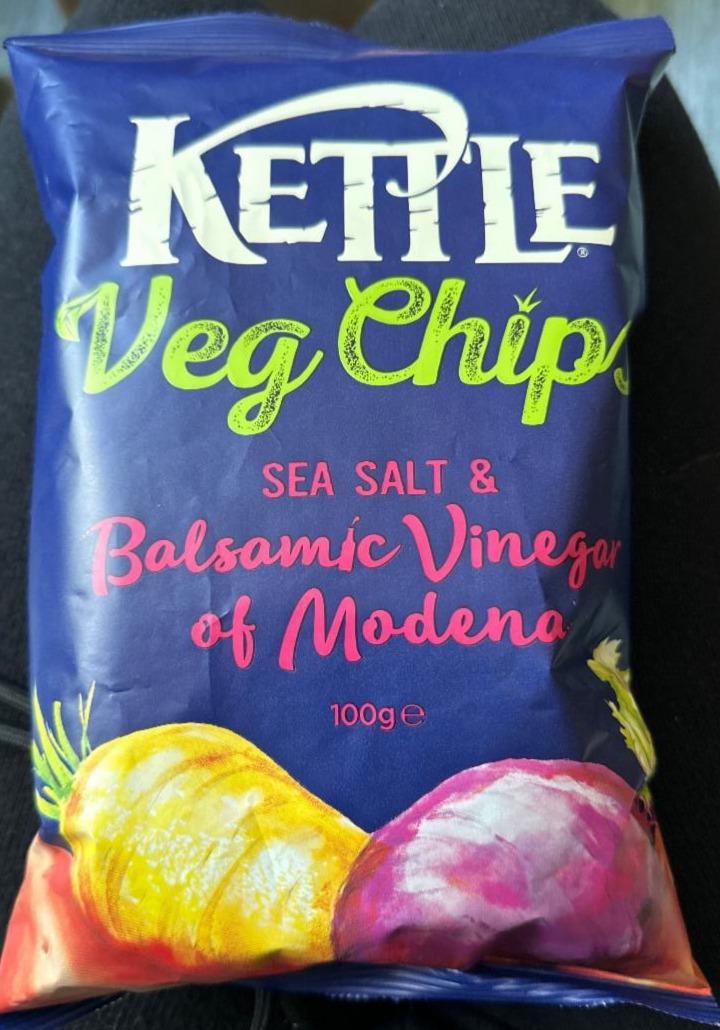 Fotografie - Veg Chips Sea Salt & Balsamic Vinegar of Modena Kettle