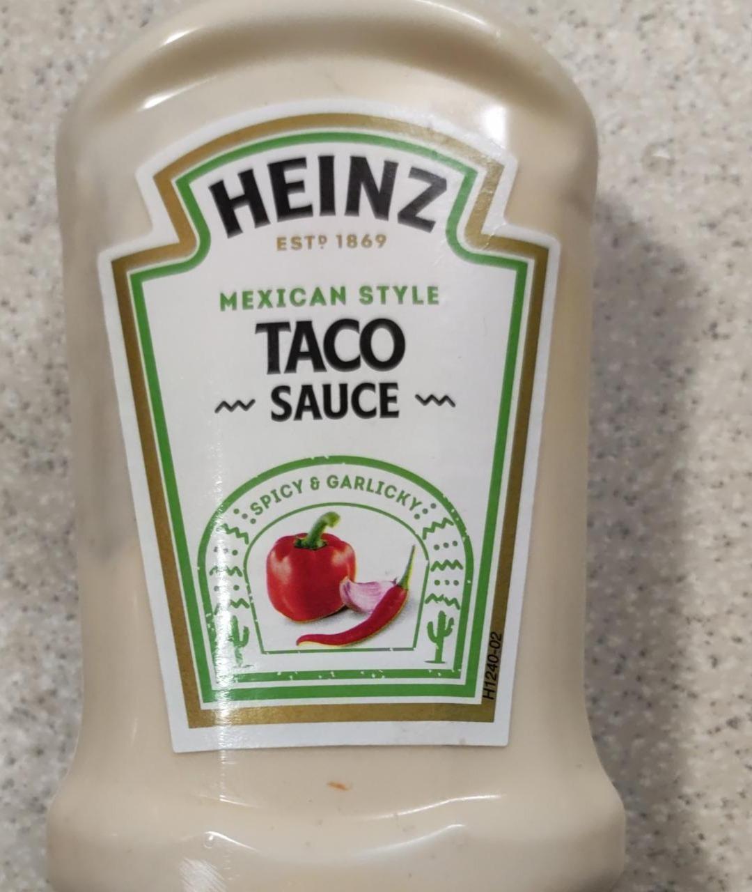 Fotografie - Mexican Style Taco Sauce Heinz