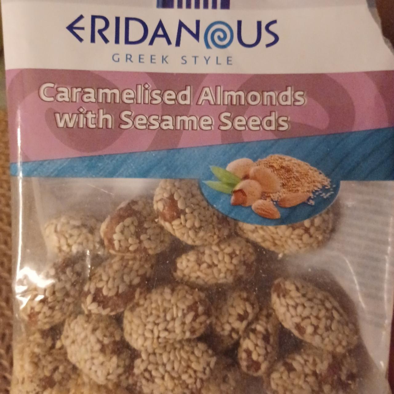 Fotografie - Eridanous caramelized almonds with sesami seeds