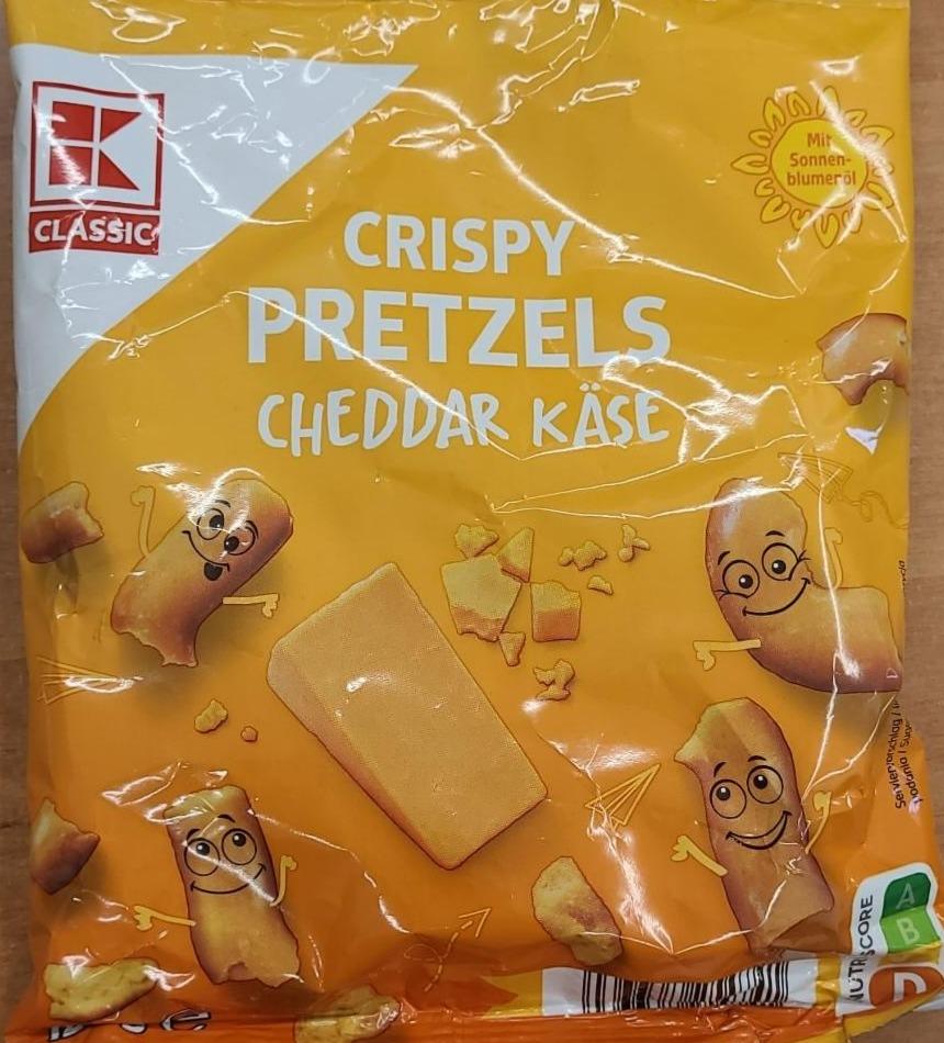 Fotografie - Crispy pretzels cheddar käse K-Classic