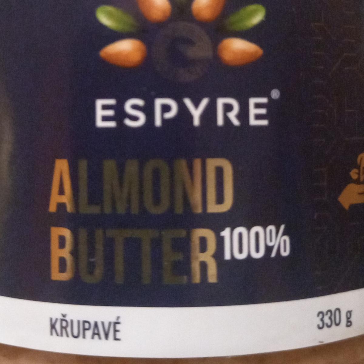 Fotografie - 100% Almond Butter křupavé Espyre