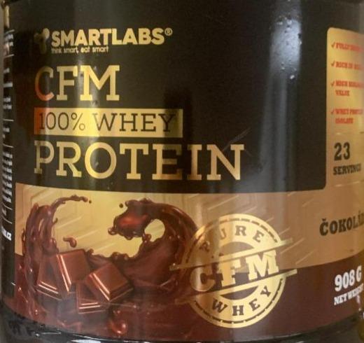 Fotografie - CFM 100% Whey protein Čokoláda Smartlabs