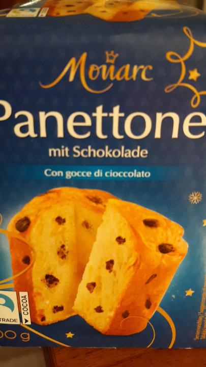Fotografie - Panettone mit Schokolade Monarc