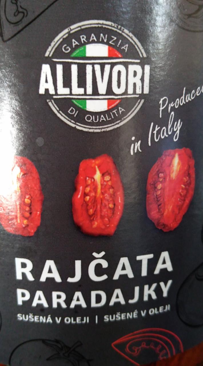Fotografie - rajčata sušená v oleji paradajky Allivori