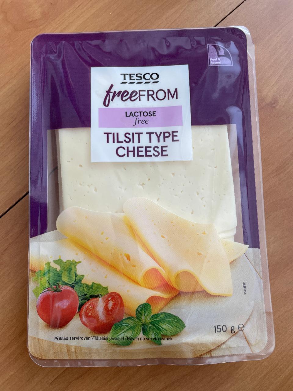 Fotografie - Tilsit type cheese Lactose free Tesco free From