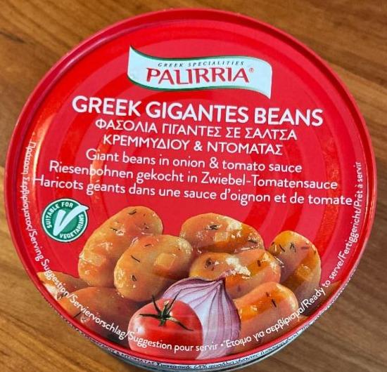 Fotografie - Greek Gigantes Beans in onion & tomato sauce Palirria