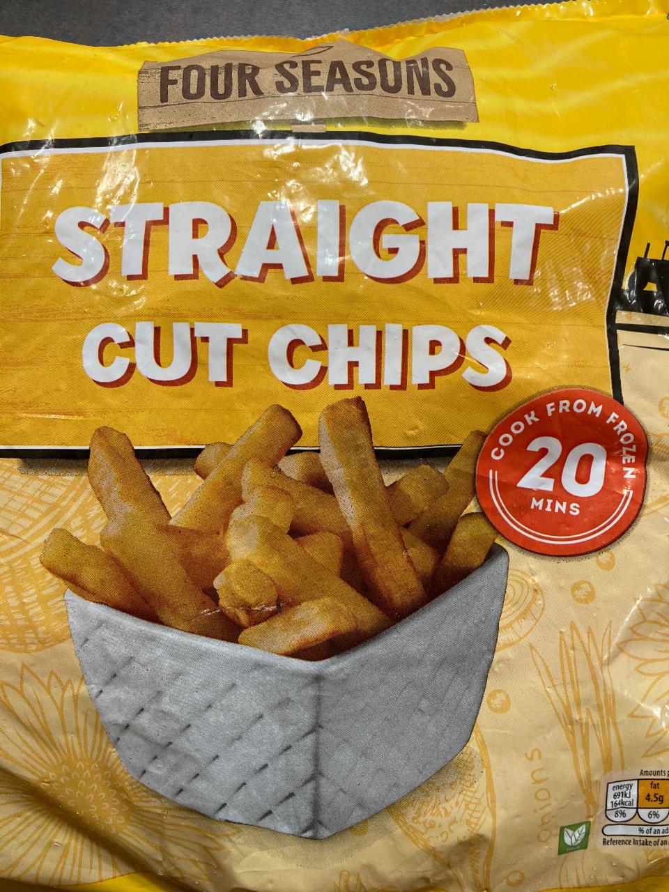 Fotografie - Straight Cut Chips Four Seasons