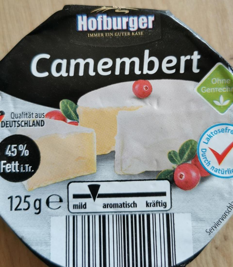 Fotografie - Camembert 45% Fett i. Tr. Hofburger
