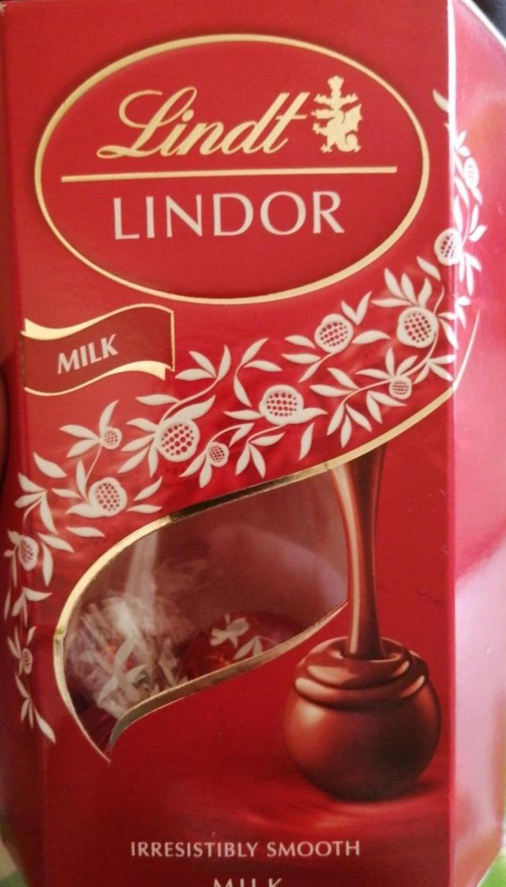 Fotografie - Lindor pralinky mléčná čokoláda s jemnou krémovou náplní Lindt