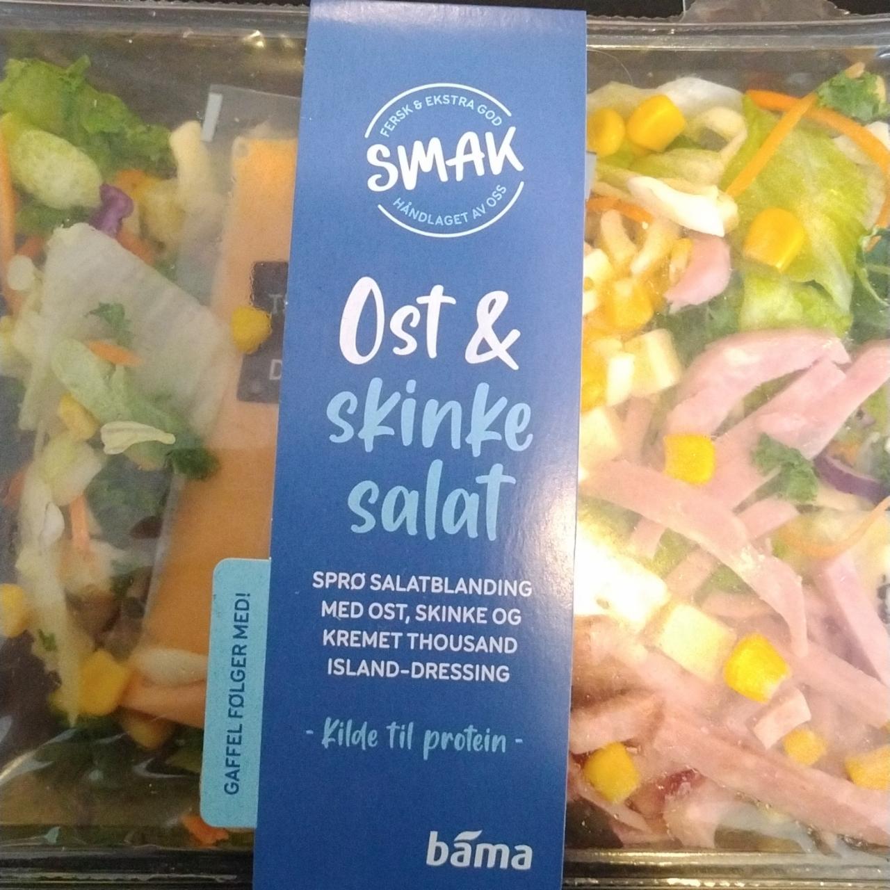 Fotografie - Ost & skinke salat Smak Bama