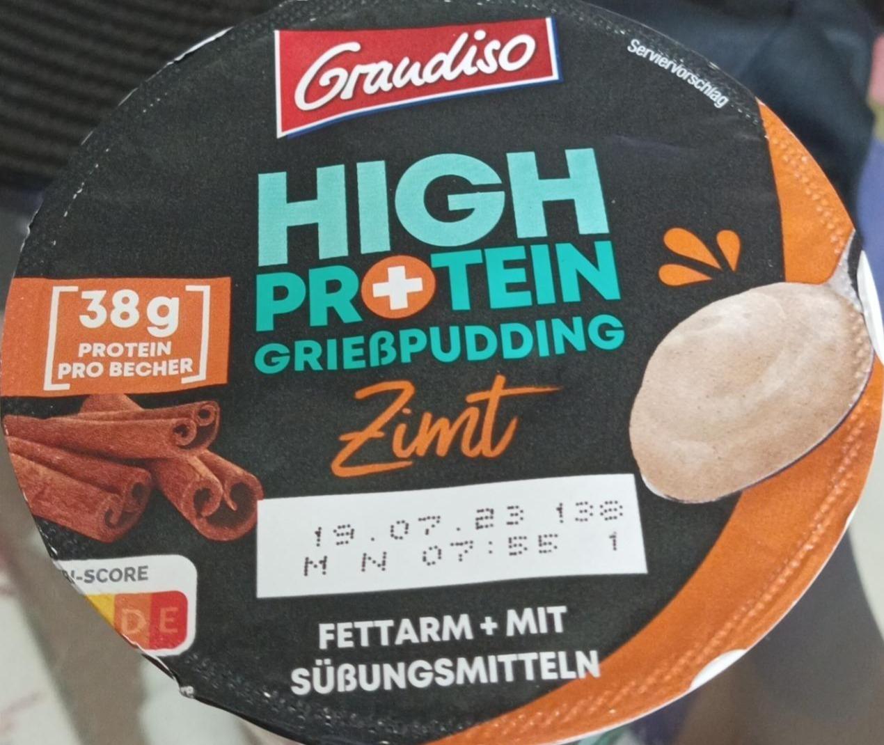 Fotografie - High protein Grisspudding Graudiso