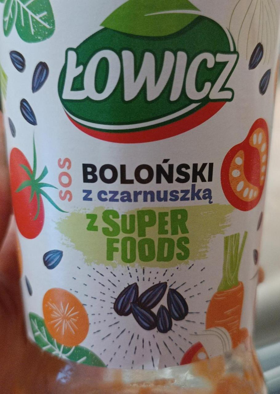 Fotografie - Sos boloński z czamuszka z super foods Łowicz