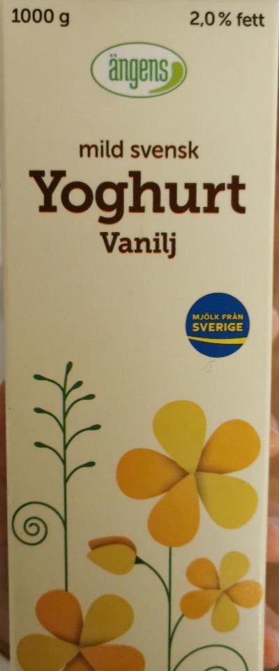 Fotografie - Mild svensk Yoghurt Vanilij 2.0% ängens