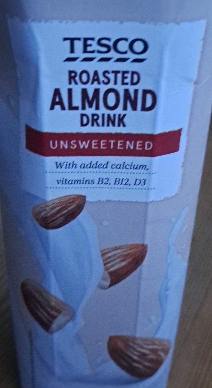 Fotografie - Roasted Almond Drink Unsweetened Tesco