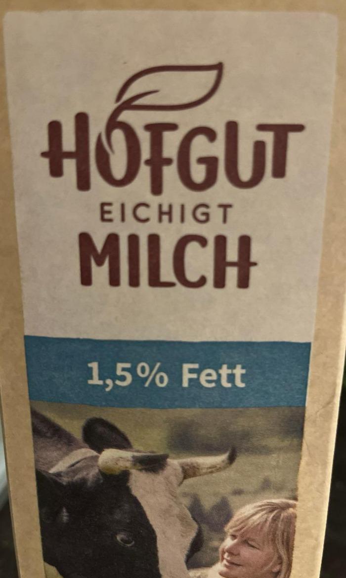 Fotografie - Eichigt milch 1,5% Fett Hofgut