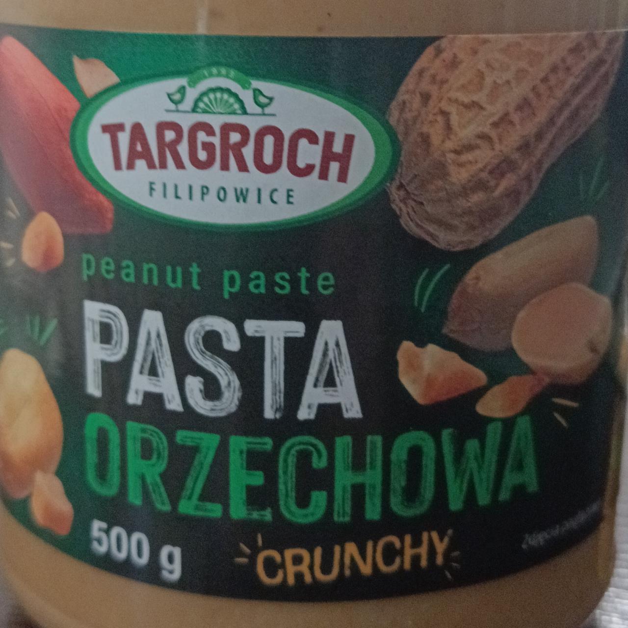 Fotografie - Peanut paste pasta orzechowa crunchy Targroch