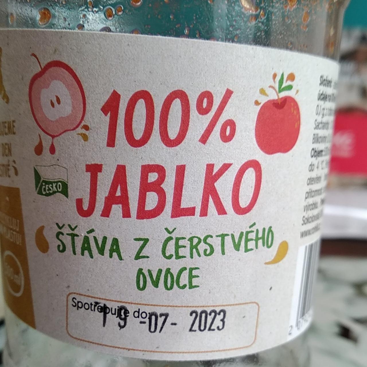 Fotografie - 100% Jablko šťáva z čerstvého ovoce Rohlik.cz