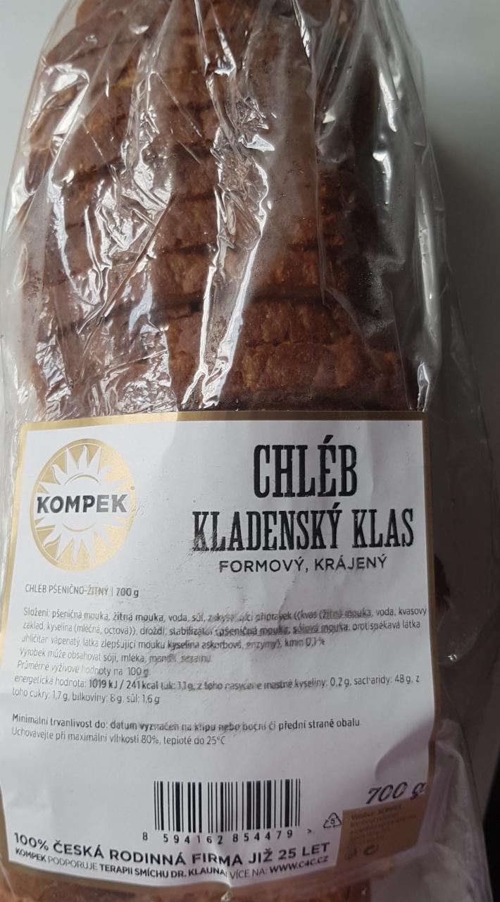 Fotografie - chléb Kladenský klas Kompek