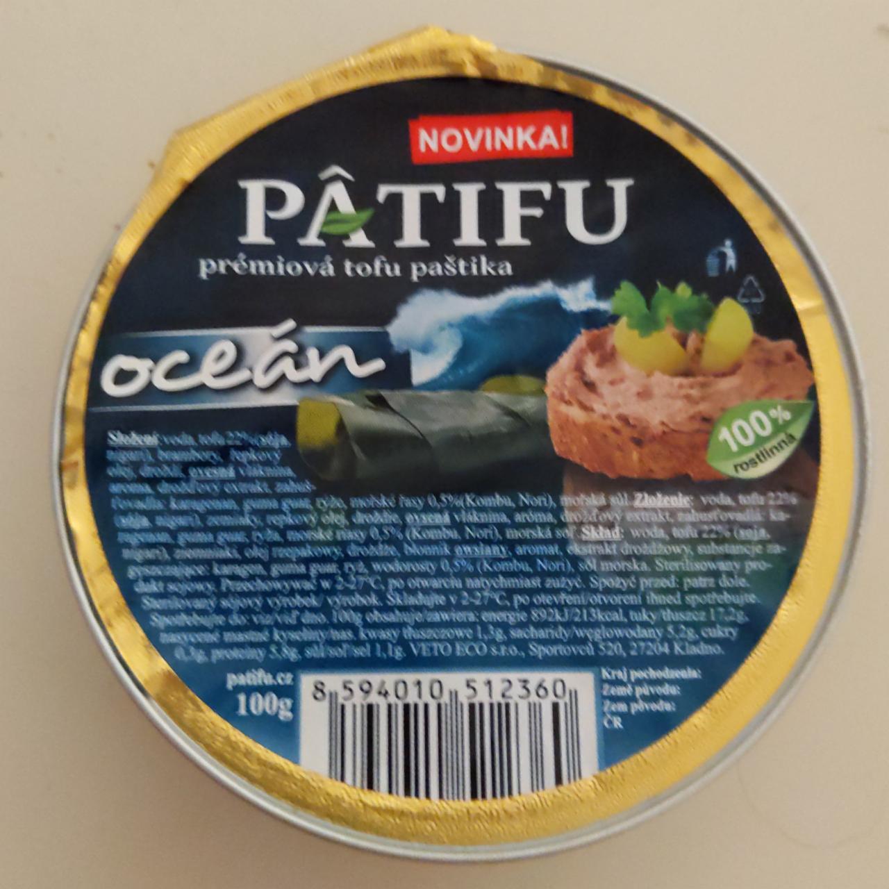 Fotografie - Prémiová tofu paštika Oceán Pâtifu