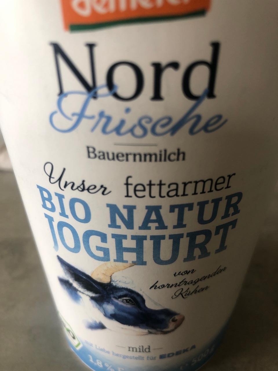 Fotografie - Bio Natur Joghurt Nord frische mild Demeter