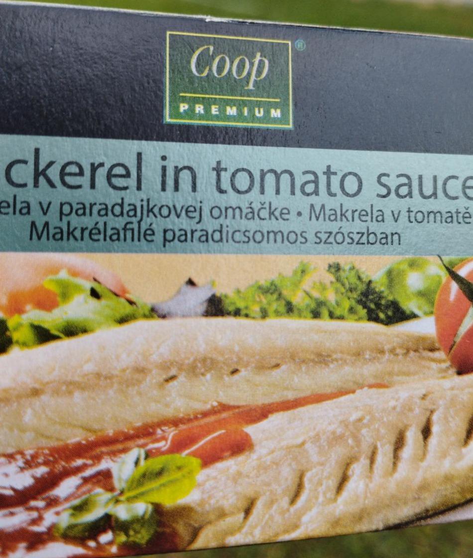 Fotografie - Makrela v tomatě Coop Premium