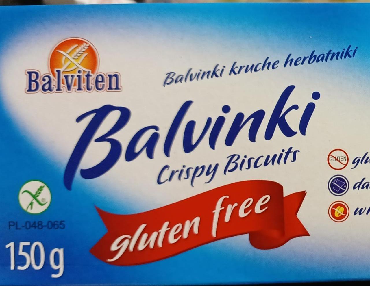 Fotografie - Balvinki Crispy Biscuits gluten free Balviten
