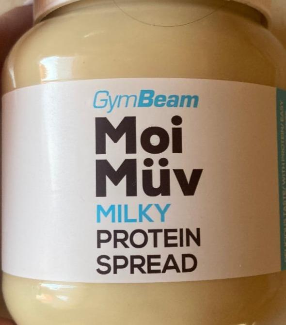 Fotografie - Moi müv Milky protein spread GymBeam