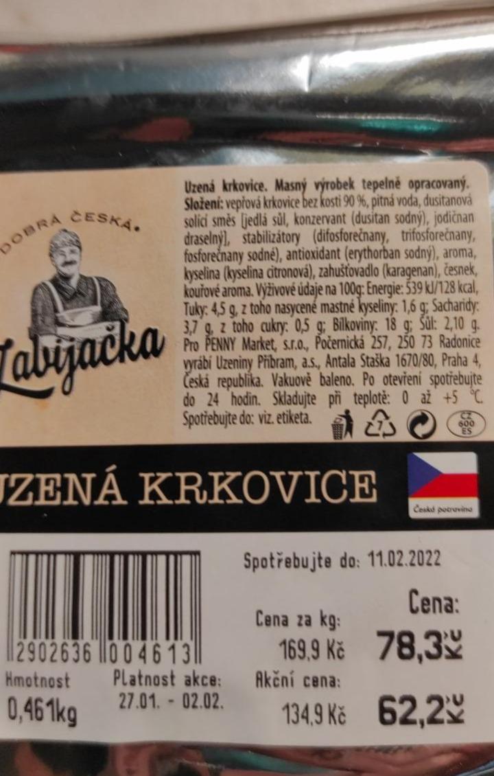 Fotografie - Uzená krkovice Dobrá česká zabijačka