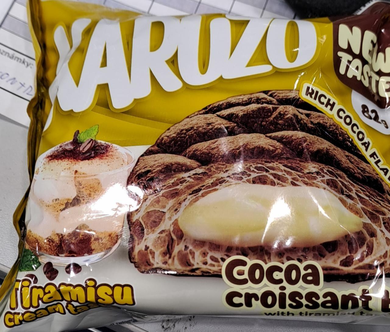 Fotografie - Cocoa Croissant Tiramisu cream Karuzo