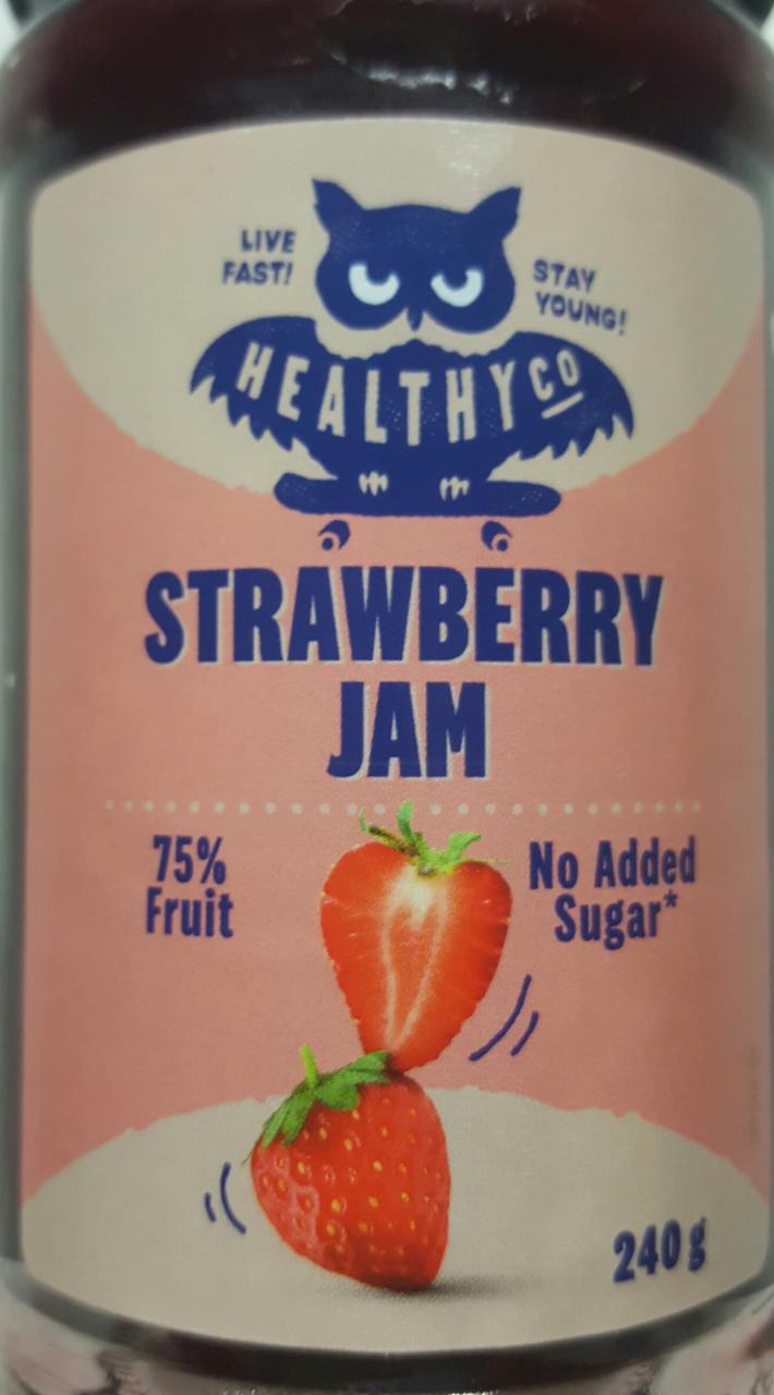 Fotografie - strawberry jam HealthyCo