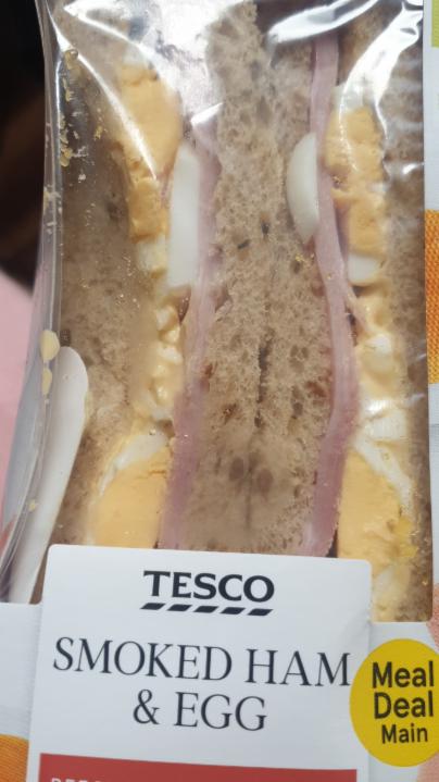 Fotografie - Smoked Ham & Egg Sandwich Tesco