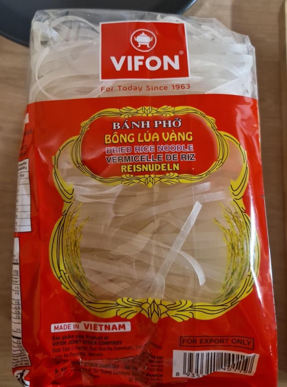 Fotografie - Bánh Phở Khô Bông Lúa Vàng Dried Rice Noodle Vifon
