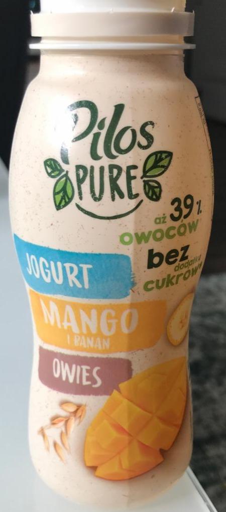 Fotografie - Jogurt Mango i Banan Owies Pilos Pure